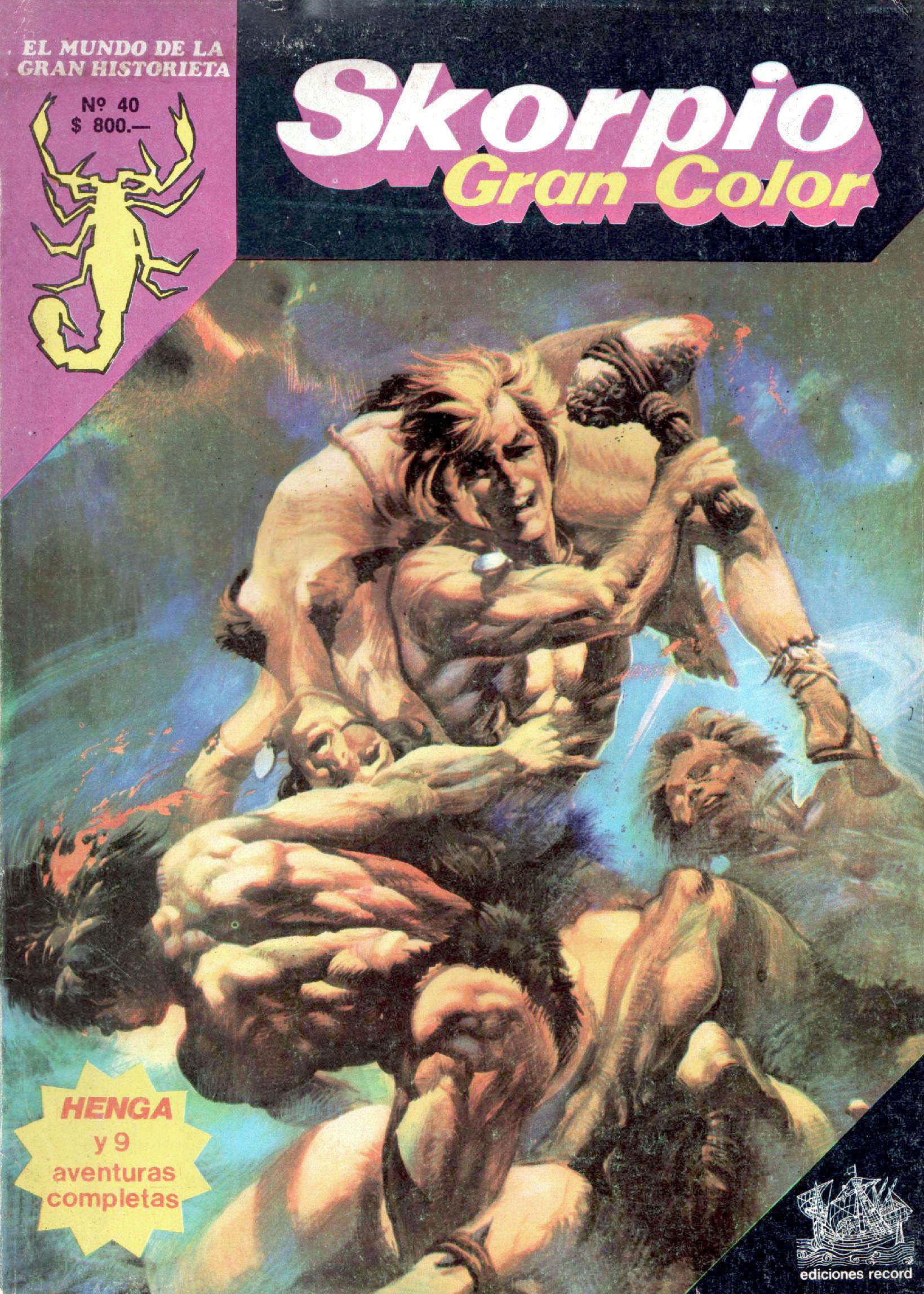 Skorpio (Record, 1974 series) #40 (March 1978)
