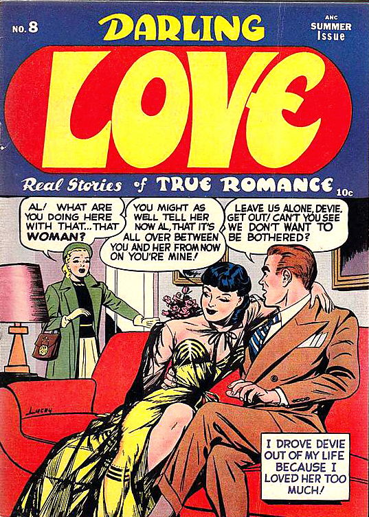 Darling Love (Archie, 1949 series) #8 (Summer 1951)