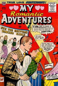 Romantic Adventures (ACG, 1949 series)  #54 (April 1955)