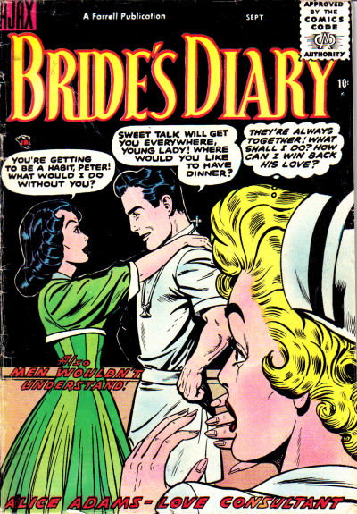 Bride's Diary  #6 (September 1955)