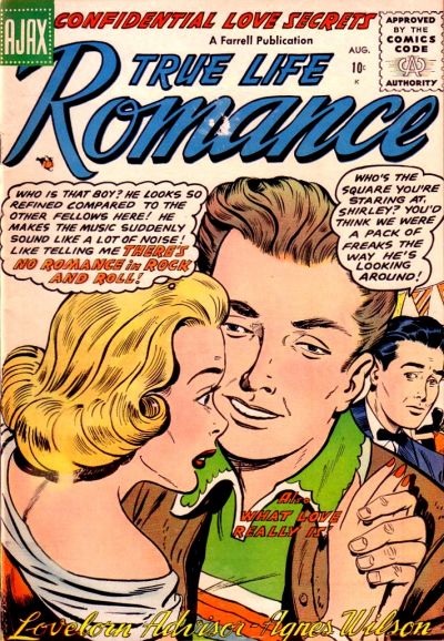 True Life Romance  #3 (August 1956)