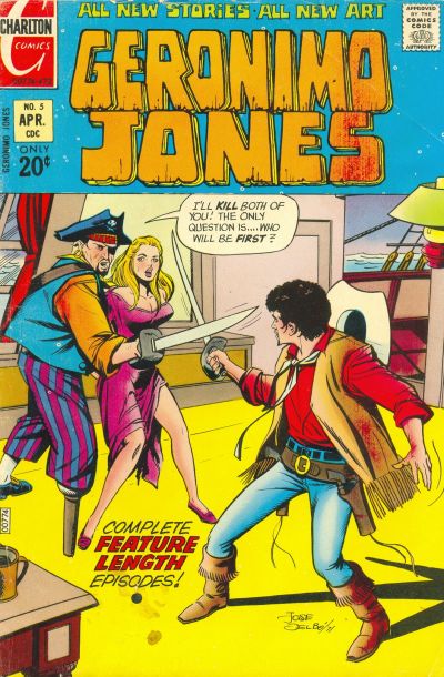 Geronimo Jones (Charlton, 1971 series) #5 (April 1972)