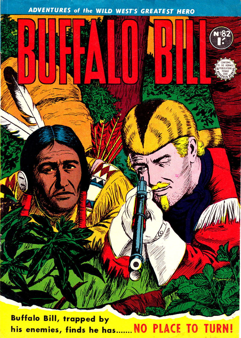 Buffalo Bill (Horwitz, 1955 series) #82 ([February 1958?])