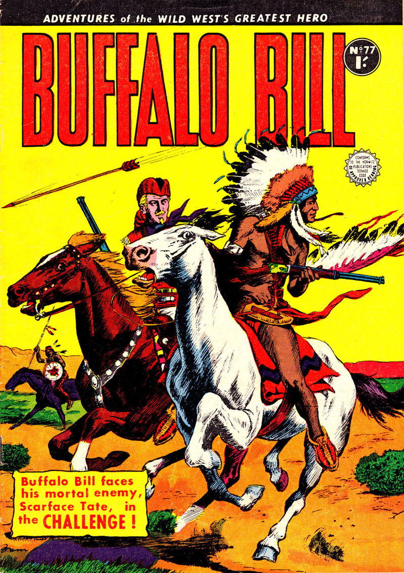 Buffalo Bill (Horwitz, 1955 series) #77 ([September 1957?])