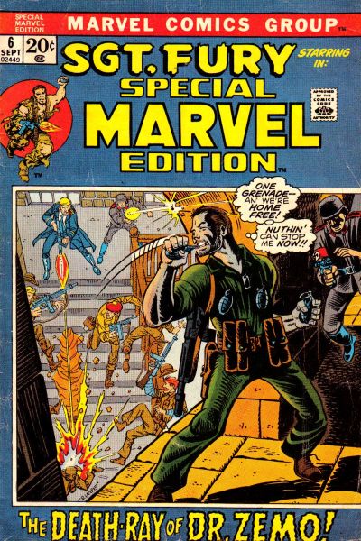 Special Marvel Edition (Marvel, 1971 series) #6 (September 1972)