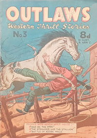 Outlaws Western Thrill Stories (AGP, 1951? series) #3