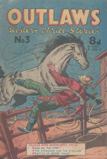 Outlaws Western Thrill Stories (AGP, 1951? series) #3 ([December 1951])