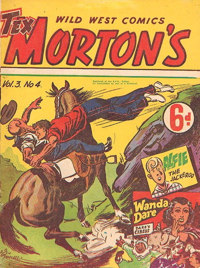 Tex Morton's Wild West Comics  v3#4 ([December 1949?])