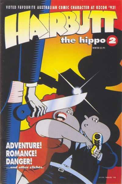 Hairbutt the Hippo (Unknown, 1993 series) #2 [June 1993?]