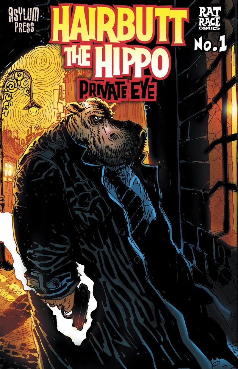 Hairbutt the Hippo Private Eye (Rat Race Comix, 1997? series) #1 ([Spring 1997?])