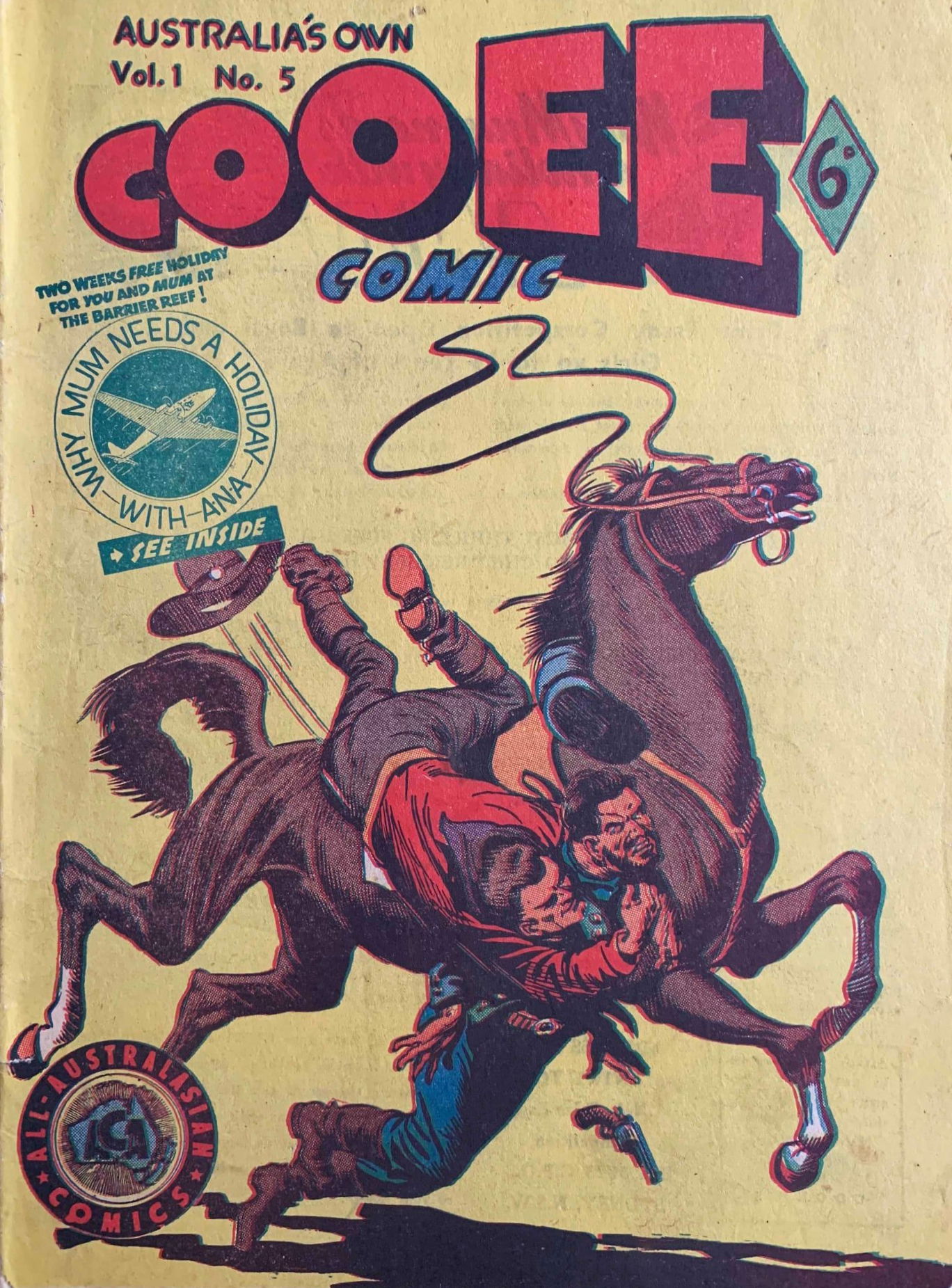Cooee Comic (Fatty Finn, 1948? series) v1#5 ([April 1949?])