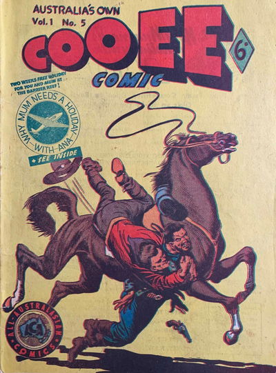 Cooee Comic (Fatty Finn, 1948? series) v1#5 [April 1949?]