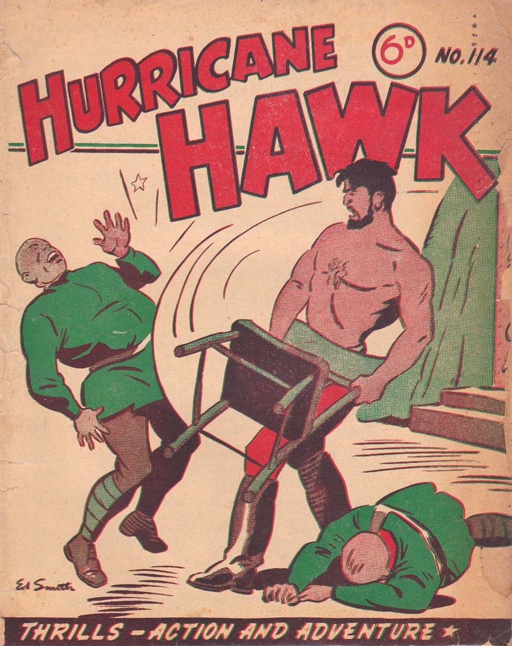 Hurricane Hawk (Southdown Press, 1947 series) #114 ([1949?])