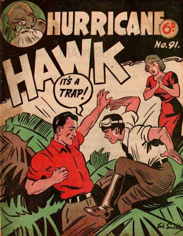 Hurricane Hawk (Fitchett, 1938 series) #91 ([February 1947?])