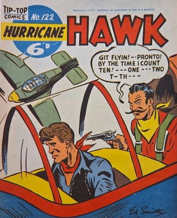 Hurricane Hawk (Southdown Press, 1947 series) #122 ([September 1949?])