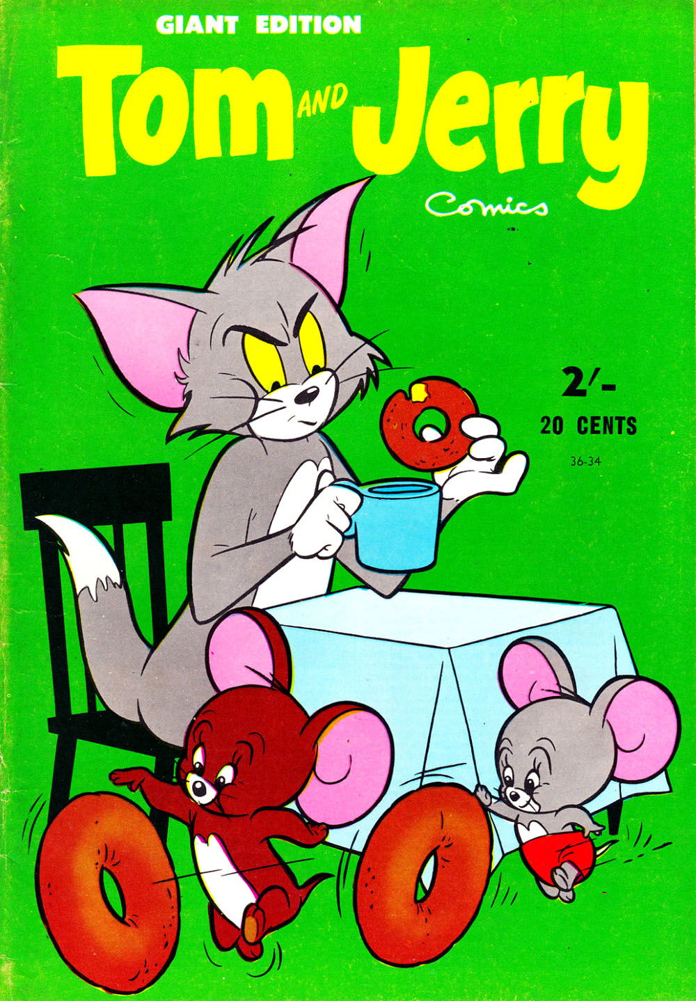 Tom and Jerry Comics Giant Edition (Magman, 1966) #36-34 (1966)