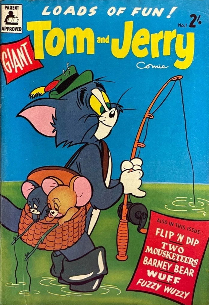 Tom and Jerry Comics Giant Edition (Jubilee, 1960? series) #1 — Giant Tom and Jerry Comic ([January 1959?])