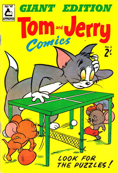 Tom and Jerry Comics Giant Edition (Jubilee, 1960? series) #2 [1960?]