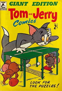 Tom and Jerry Comics Giant Edition (Jubilee) #2 (1960?)