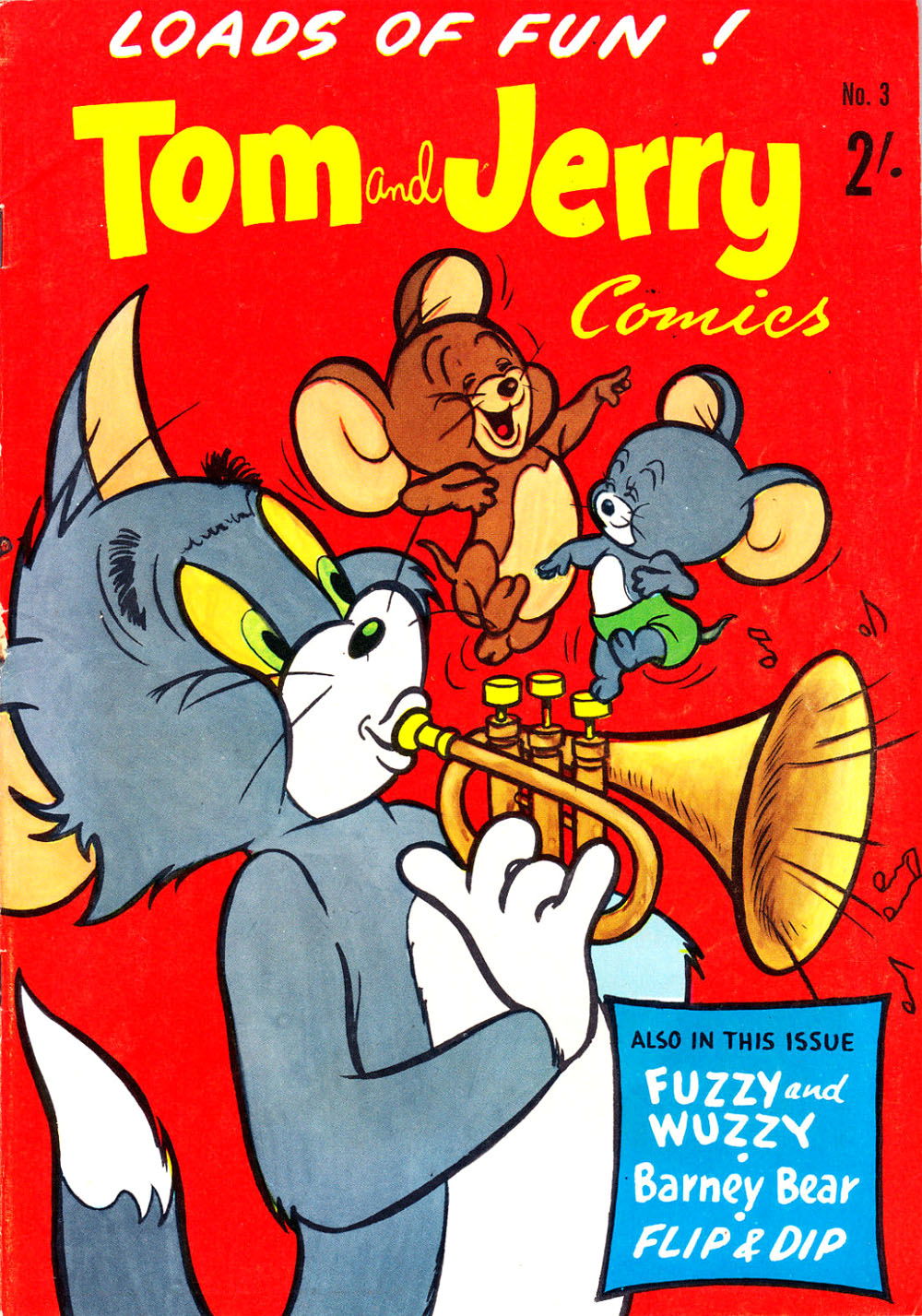 Tom and Jerry Comics Giant Edition (Jubilee, 1960? series) #3 (1962)