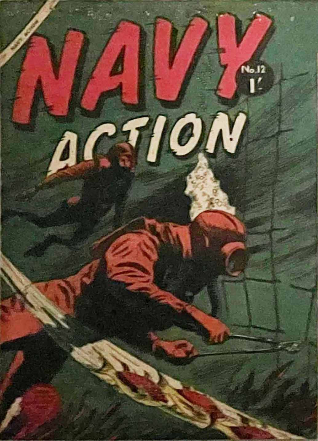 Navy Action (Horwitz, 1956 series) #12 ([May 1956?])