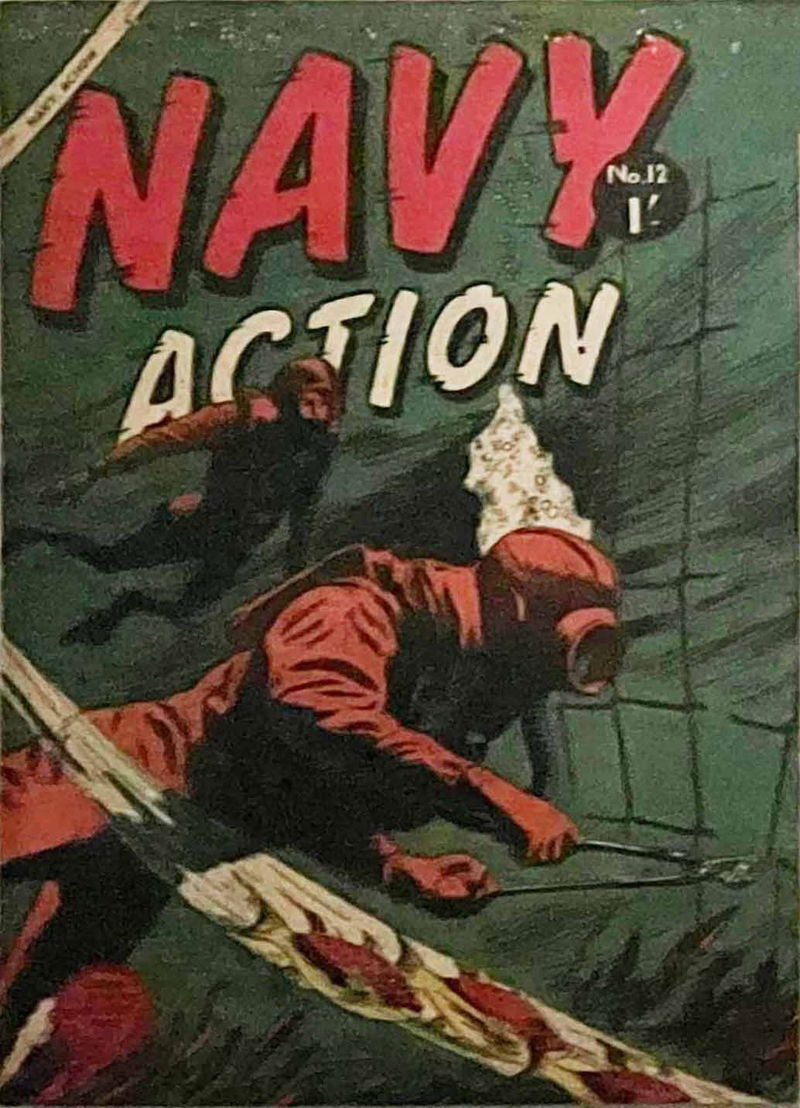 Navy Action (Horwitz, 1956 series) #12 ([May 1956?])