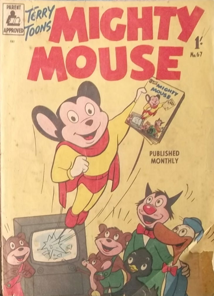 Mighty Mouse (Rosnock, 1953 series) #67 ([December 1959?])
