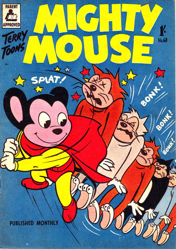 Mighty Mouse (Rosnock, 1953 series) #68 ([January 1960?])