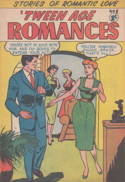 'Tween Age Romances (Youngs, 1957? series) #1 [January 1957?]