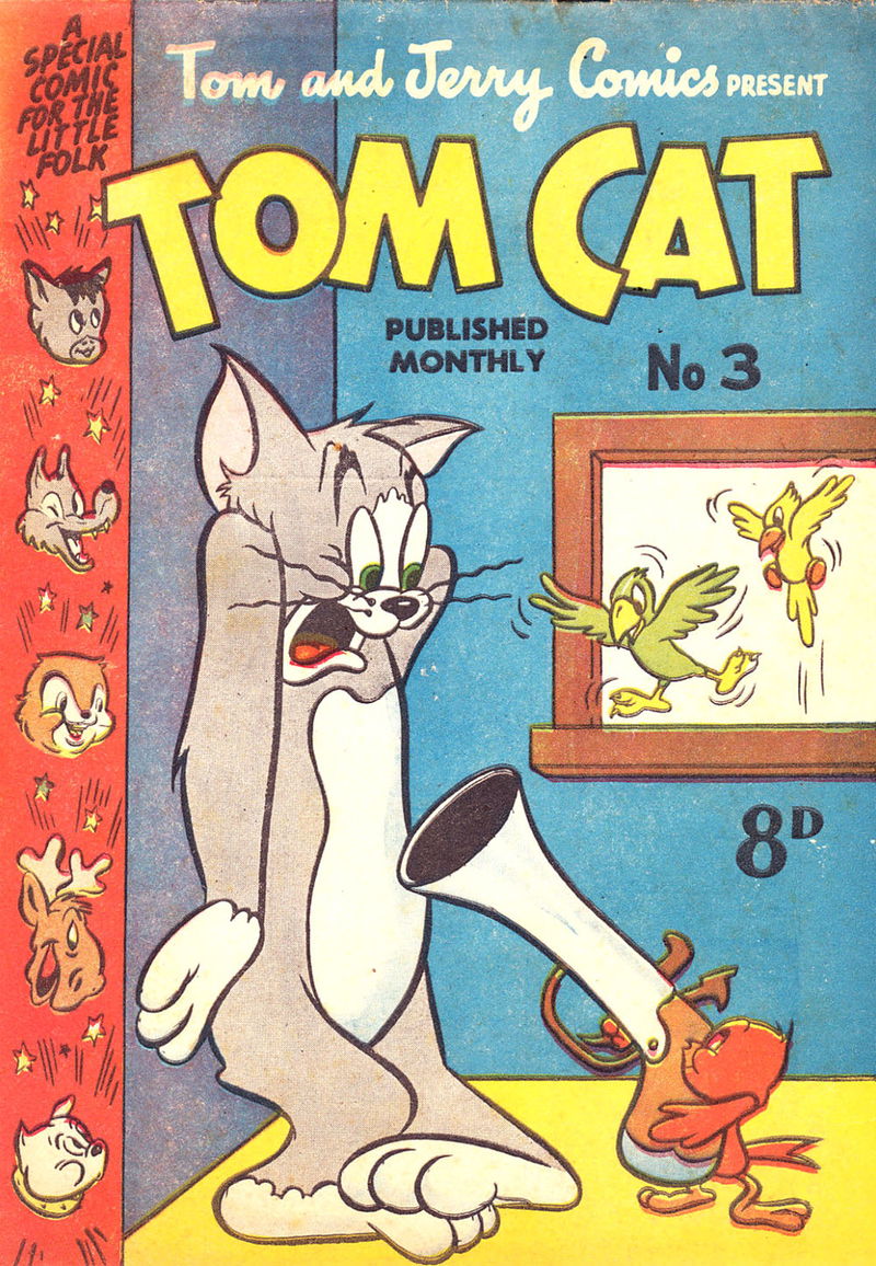 Tom & Jerry Comics Present Tom Cat (Rosnock, 1952? series) #3 ([September 1952?])