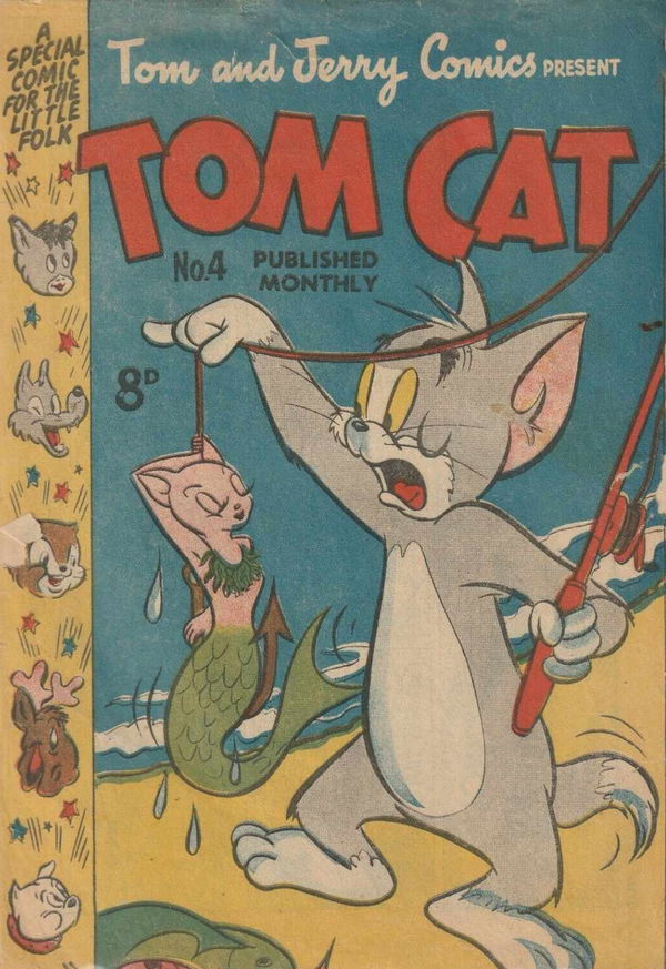 Tom & Jerry Comics Present Tom Cat (Rosnock, 1952? series) #4 ([October 1952?])