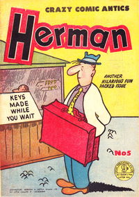 Herman (Atlas, 1955 series) #5 May 1955