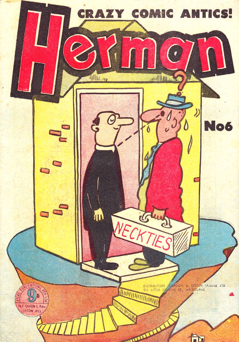 Herman (Atlas, 1955 series) #6 (June 1955)