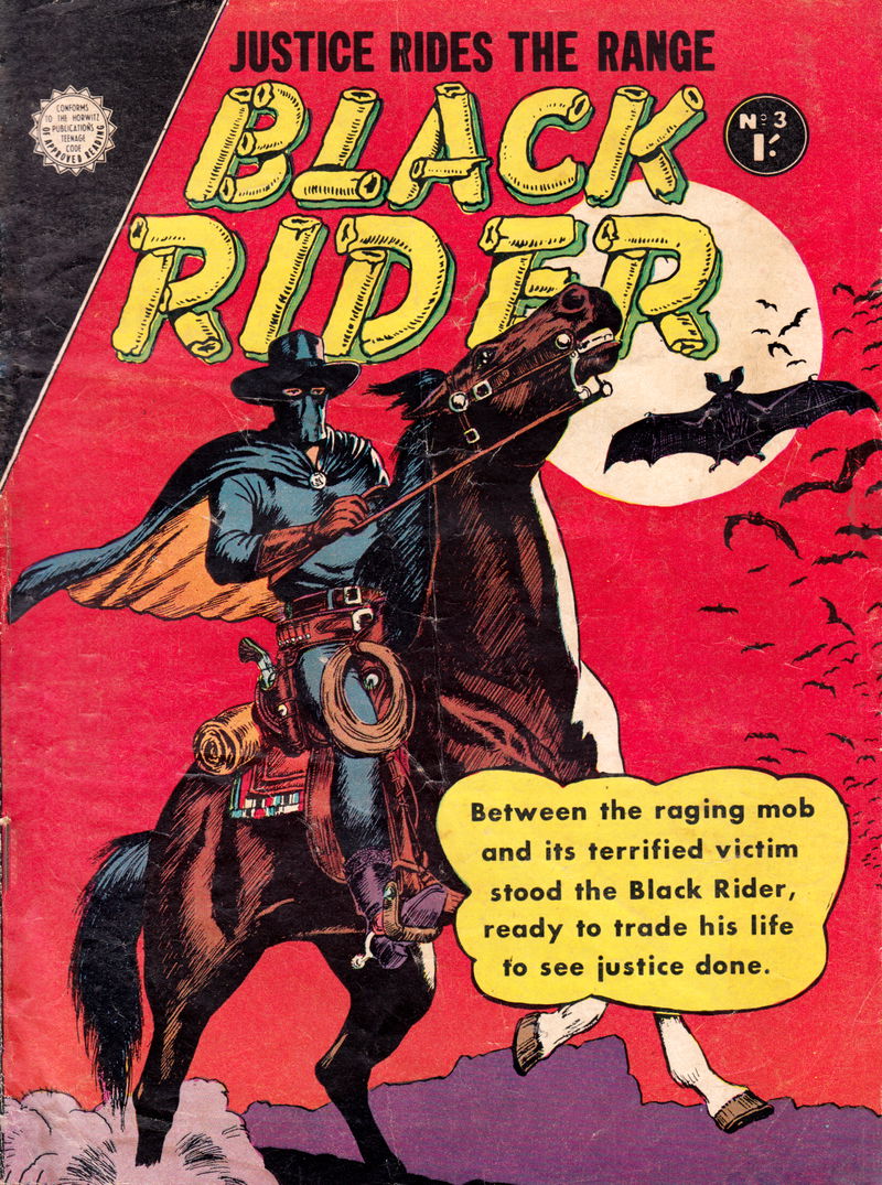 Black Rider (Horwitz, 1957? series) #3 ([April 1958?])