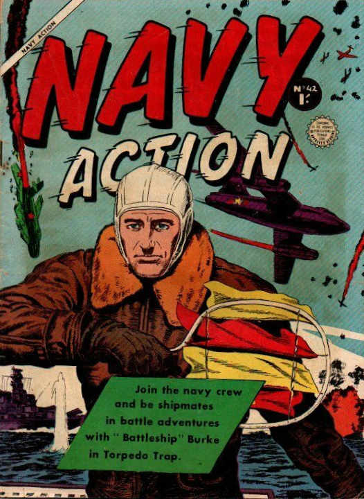 Navy Action (Horwitz, 1956 series) #42 ([November 1958?])