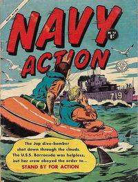 Navy Action (Horwitz, 1954 series) #41 [October 1958?]