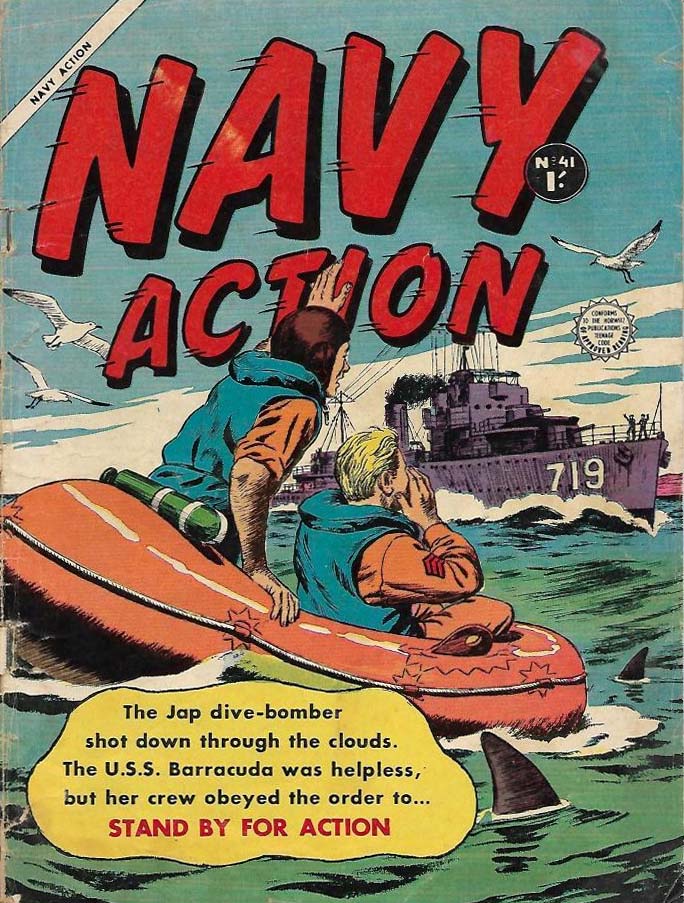 Navy Action (Horwitz, 1956 series) #41 ([October 1958?])