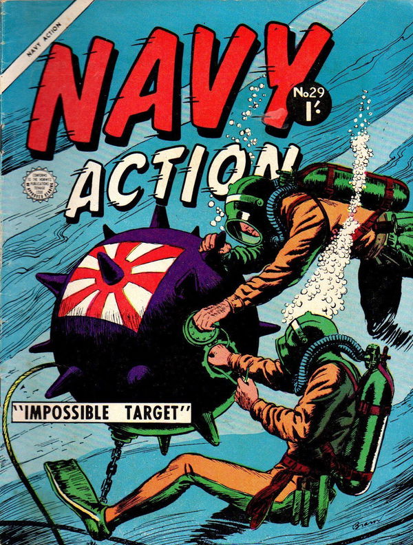 Navy Action (Horwitz, 1954 series) #29 ([October 1957?])