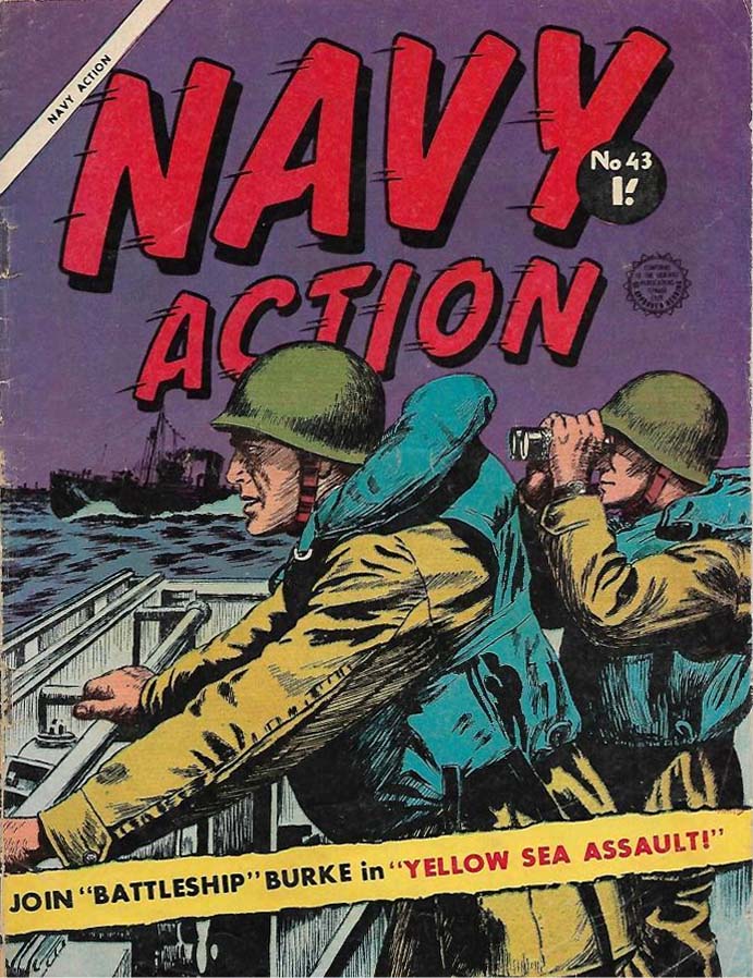 Navy Action (Horwitz, 1956 series) #43 ([December 1958?])