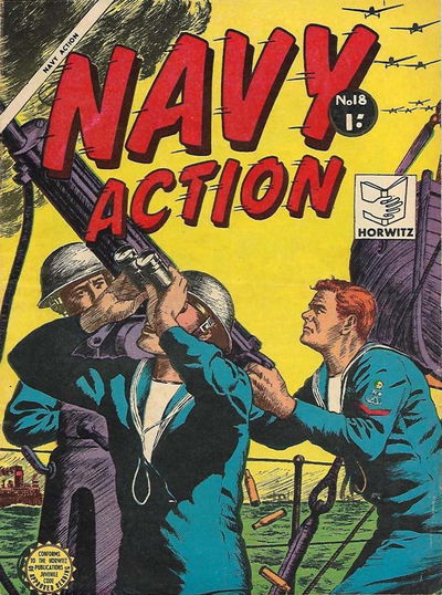 Navy Action (Horwitz, 1954 series) #18 [November 1956?]