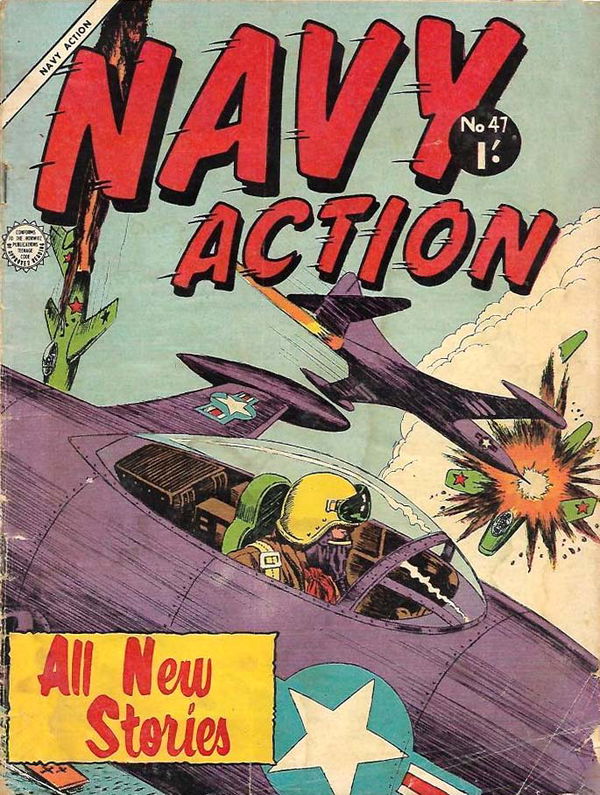 Navy Action (Horwitz, 1954 series) #47 ([April 1959])