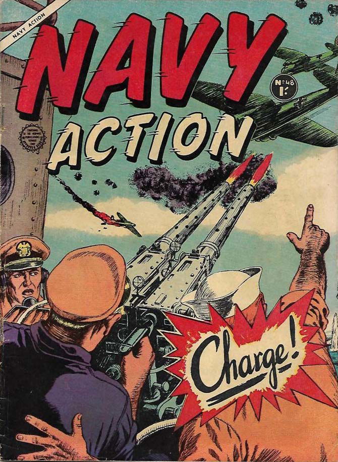 Navy Action (Horwitz, 1956 series) #48 ([April 1959?])