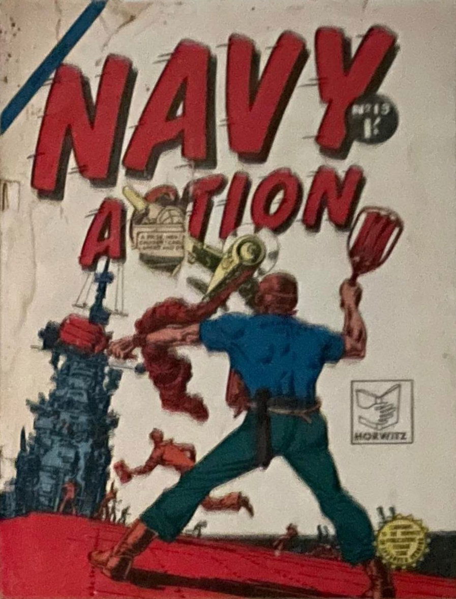 Navy Action (Horwitz, 1956 series) #19 ([December 1956?])