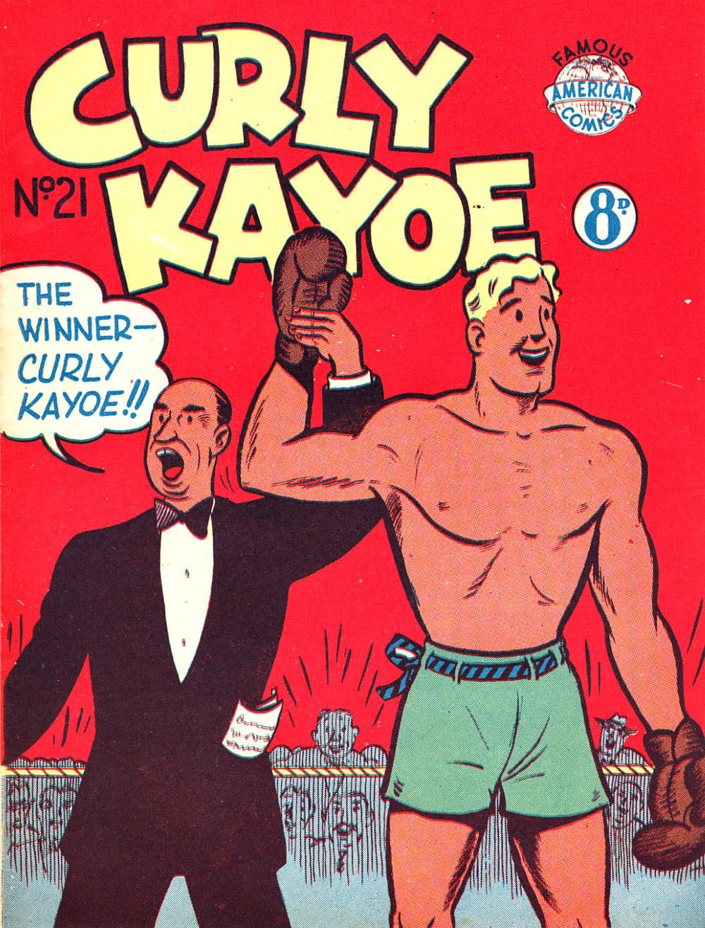 Curly Kayoe (New Century, 1950? series) #21 ([August 1952?])