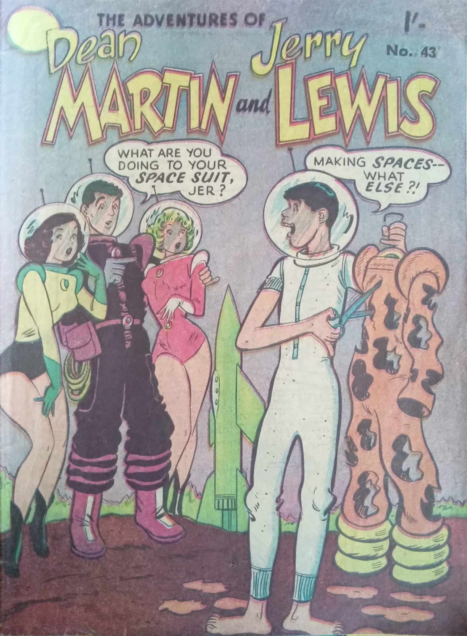 The Adventures of Dean Martin and Jerry Lewis (Tricho, 1961? series) #43 ([May 1962?])