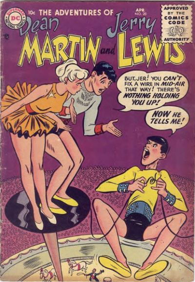 The Adventures of Dean Martin & Jerry Lewis (DC, 1952 series) #28 April 1956