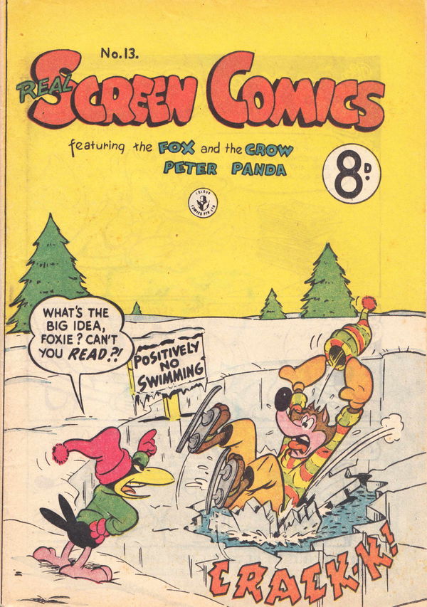 Real Screen Comics (Colour Comics, 1954 series) #13 ([May 1955?])