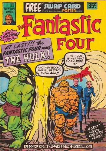 The Fantastic Four Meet the Hulk!