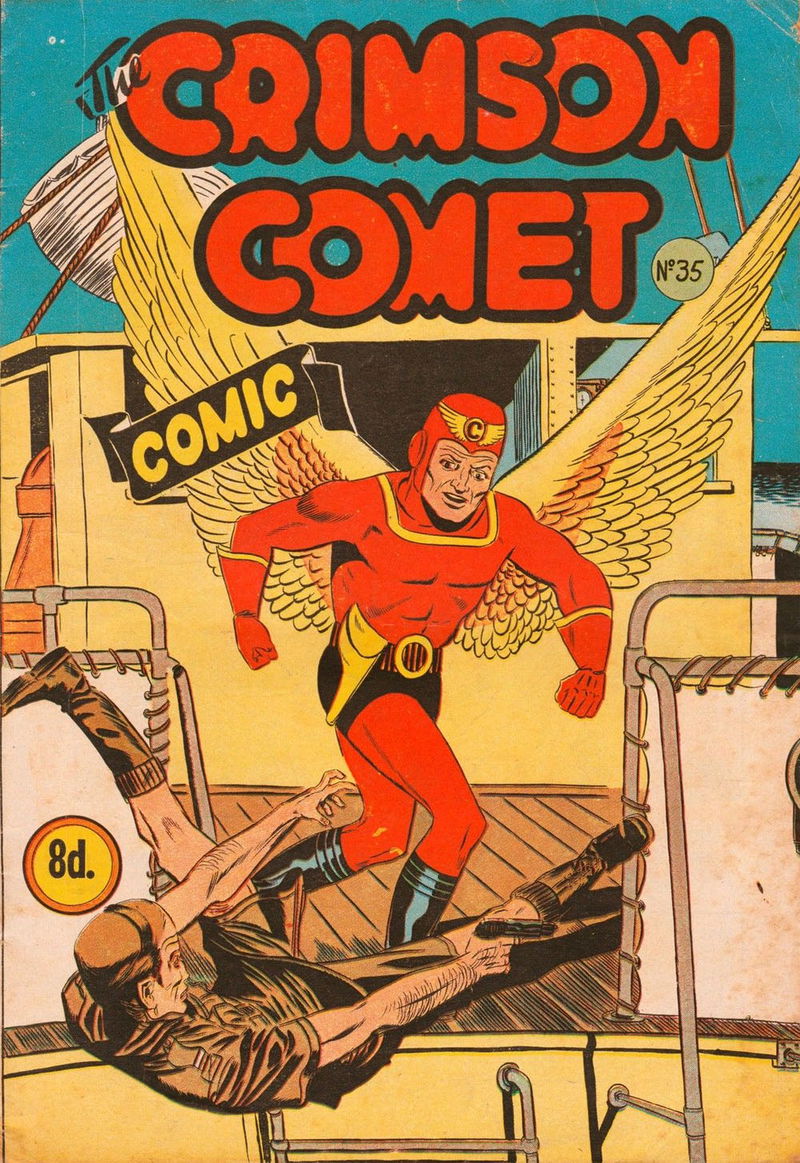 The Crimson Comet Comic (HJ Edwards, 1950 series) #35 ([August 1952?])