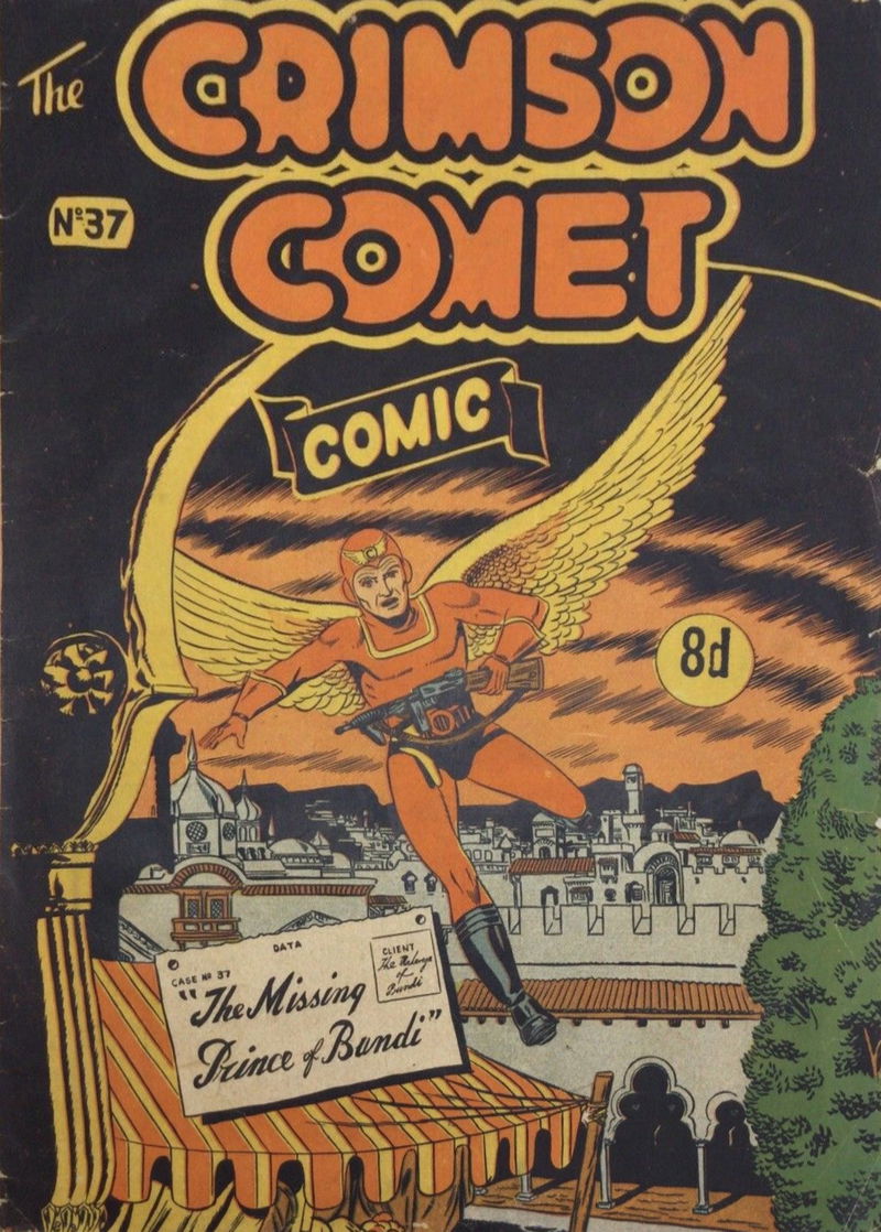 The Crimson Comet Comic (HJ Edwards, 1950 series) #37 (October 1952)